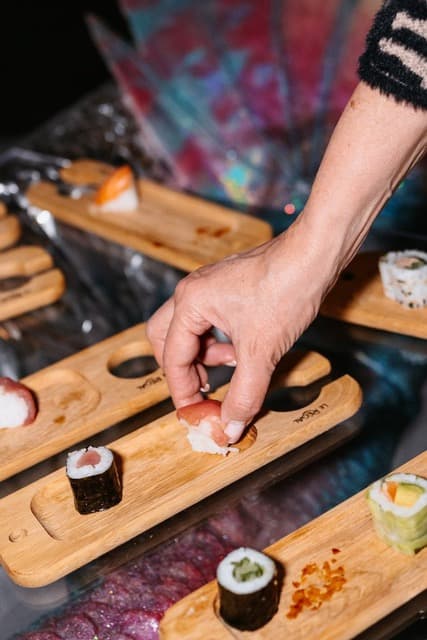 Soirée japonaise Volcanique & Pimenté — sushis d'exception et mise en scène onirique